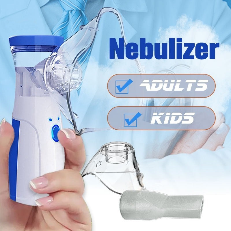 Portable Nebulizer Compact Inhaler Nebulizer Machine For Kids And Adults | Medical Grade Steam Therapy Device For Easy Breathing Relief