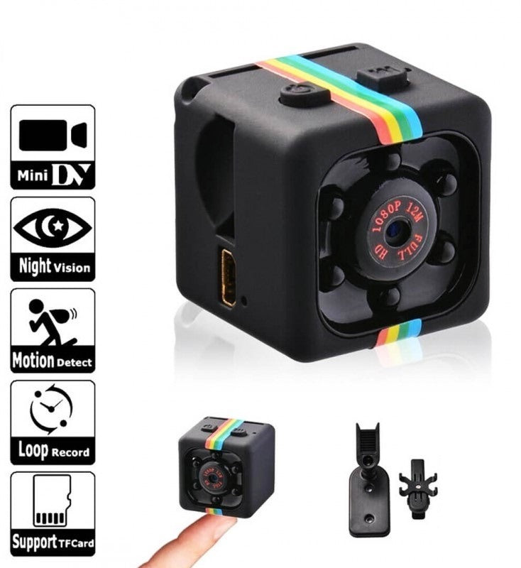Portable Small Surveillance Pocket Cam Night Vision Motion Detection Full HD Micro Security Video Recorder Cube Cam